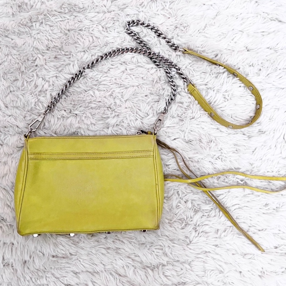 REBECCA MINKOFF Snake Embossed Mini Mac Crossbody - Picture 6 of 8